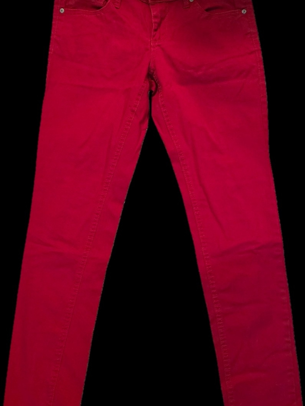 Lovesick Bright Red Skinny Jeans